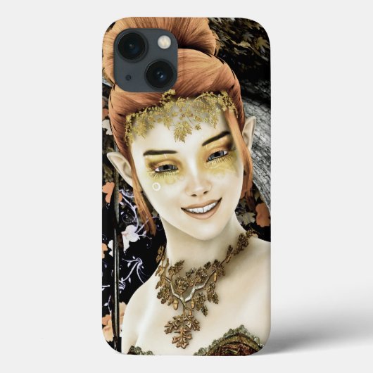 Herfstprinses Case-Mate iPhone Case (Achterkant)