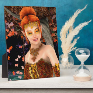 Herfstprinses Fotoplaat