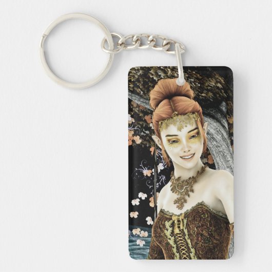 Herfstprinses Sleutelhanger (Voorkant)