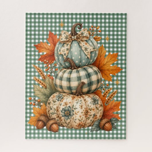 Herfstpuzzel Legpuzzel (Verticaal)