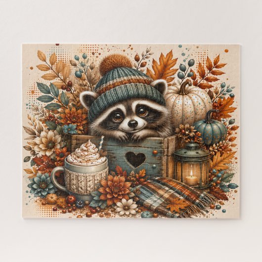 Herfstpuzzel Legpuzzel (Horizontaal)