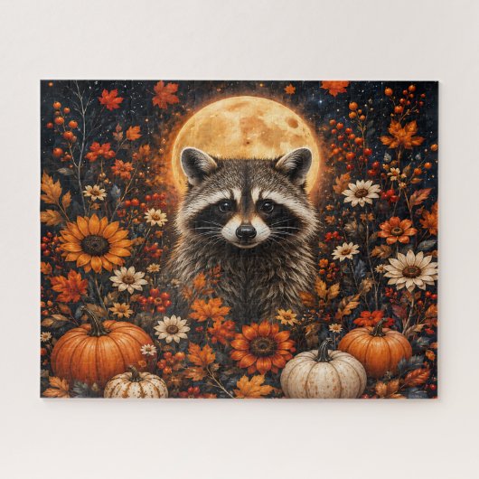 Herfstpuzzel Legpuzzel (Horizontaal)