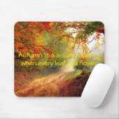 Herfstquote Muismat (Met muis)