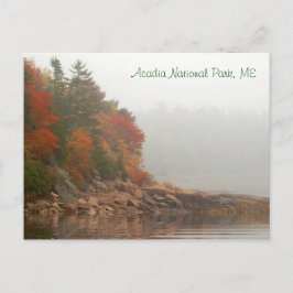 Herfstreflecties Briefkaart