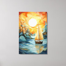 Herfstrust: Abstracte Waterverf Herfst