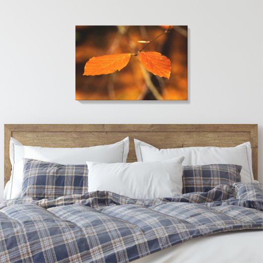 Herfstscène Canvas Afdruk (Insitu (Slaapkamer))