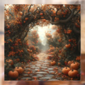 Herfstscène-vensterklemming Raamsticker (Vel 2)