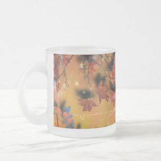 Herfstseizoen tijd voor Thanksgiving Matglas Koffiemok