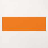 Herfstspeelpatroon in Sinaasappel groen en bruin Yogamat (Achterkant (horizontaal))