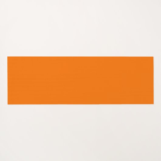 Herfstspeelpatroon in Sinaasappel groen en bruin Yogamat (Achterkant (horizontaal))