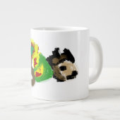 Herfstspel egel leuk extra grote beker (Voorkant rechts)