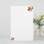 Herfststationery Briefpapier (Staand voorkant)