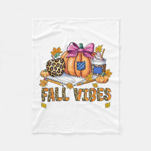 Herfststemming En Dat Leven Als Leraar Potlood Pom Fleece Deken