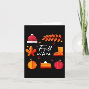 Herfststemming Knus Herfstseizoen Herfst Pompoen D Kaart
