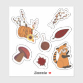 Herfststemming pack 2 sticker (Vel)