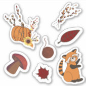 Herfststemming pack 2 sticker (Voorkant)
