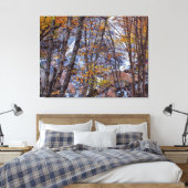 Herfststroom Canvas Afdruk (Insitu (Slaapkamer))