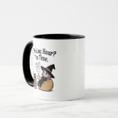 Herfstthee met boeken mok (Voorkant links)