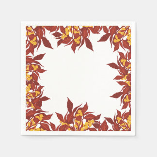 Herfstthemapapier Servet