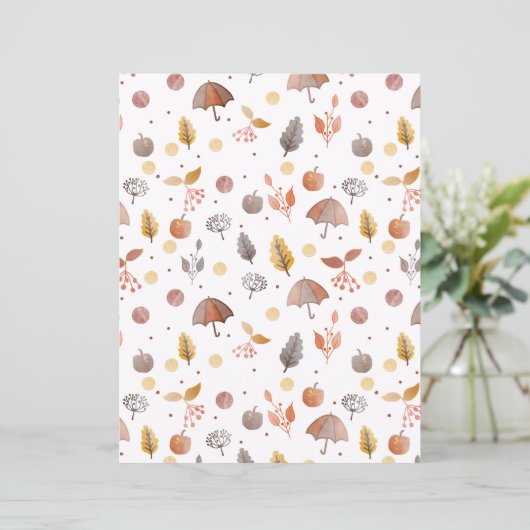 Herfsttijd Elementen (Staand voorkant)