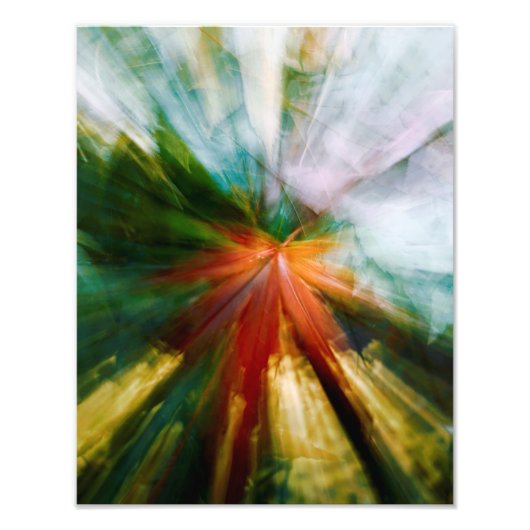 Herfsttijd verlopen foto afdruk (Voorkant)