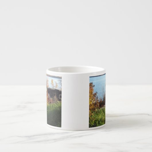 Herfsttrein Espresso Kop (Voorkant)