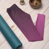 Herfsttrend Kleur Berry Ombre Leggings