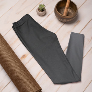 Herfsttrend Kleur Slate Grey Ombre Leggings