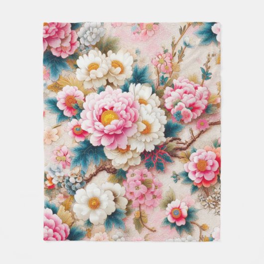 Herfsttuinen Fleece Deken (Voorkant)