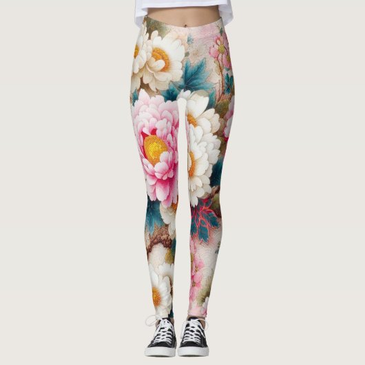 Herfsttuinen Leggings (Voorkant)