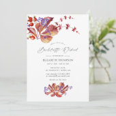 Herfstvakantie Bachelorette-weekend Kaart (Staand voorkant)