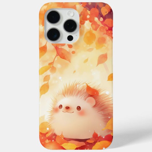 Herfstvakantie Hedgehog Case-Mate iPhone Case (Achterkant)