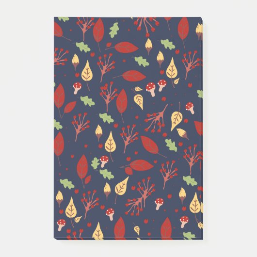 Herfstvalpatroon Post-it® Notes (Voorkant)