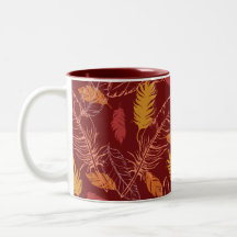 Herfstveren 2-tone koffiemok