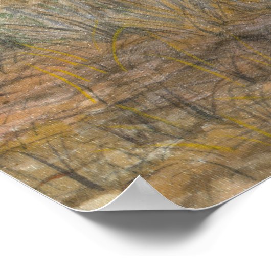 herfstvijver poster (Hoek)