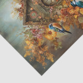 Herfstvogels Tissuepapier (Detail)