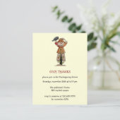 Herfstvogelverschrikkers · vogelverschrikker feestdagenkaart (Staand voorkant)