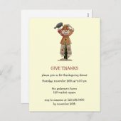 Herfstvogelverschrikkers · vogelverschrikker feestdagenkaart (Voorkant / Achterkant)