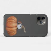 Herfstvondst met papegaaiduiker iPhone 11 Pro Hoes (Achterkant (horizontaal))