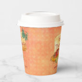 Herfstvruchten in Lijsten papieren beker (Links)