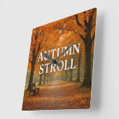 herfstwandeling vierkante klok (Hoek)