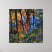 Herfstwateren Canvas Afdruk (Voorkant)