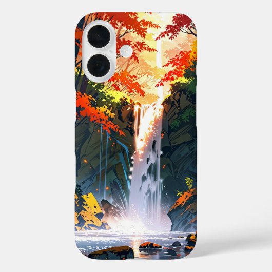 Herfstwaterval magie Case-Mate iPhone case (Achterkant)