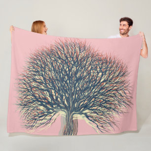 Herfstwinter Fleece Deken