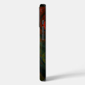 Hergeboorblauwe Abstracte kunst Case-Mate iPhone Case (Achterkant / Links)