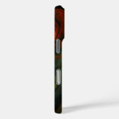 Hergeboorde groene Abstracte kunst Case-Mate iPhone Case (Achterkant / Rechts)