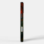 Hergeboorde groene Abstracte kunst Case-Mate iPhone Case (Achterkant / Rechts)