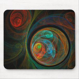 Hergeboorte Abstracte Art Mousepad Muismat