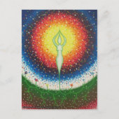 Hergeboorte van Sun Briefkaart (Voorkant)