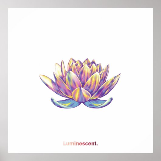 Hergeboorte - Wit Poster (Voorkant)